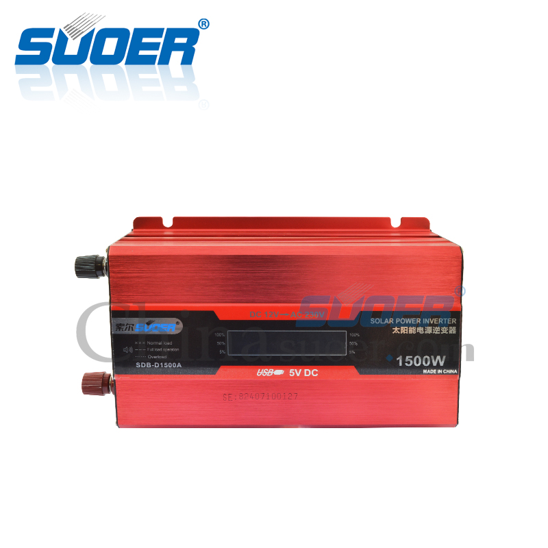 1500W 12V 220V Intelligent Power Inverter