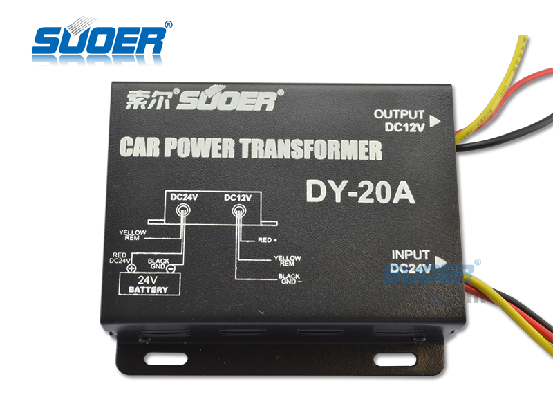 DC 24V to DC 12v 10A Power Transformer