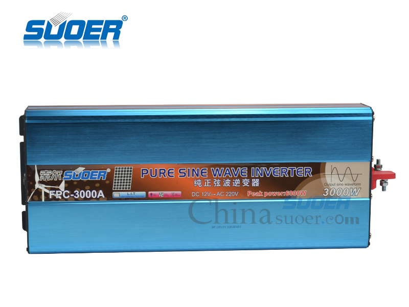 3000W 12V High Frequency Pure Sine Wave Inverter