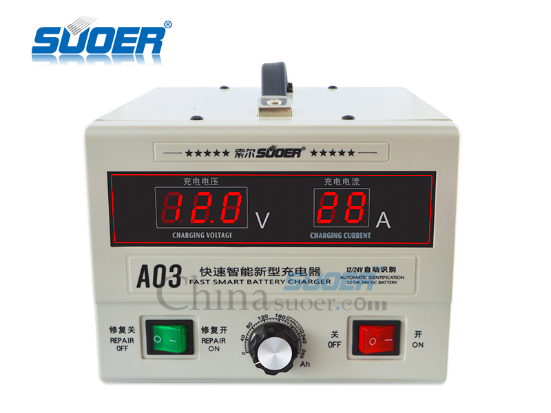 AGM/GEL Battery Charger - A03