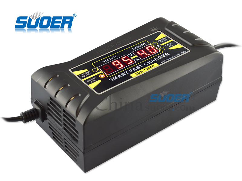 SON-1206D - AGM/GEL Battery Charger - Foshan Suoer Electronic