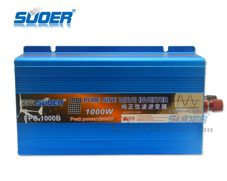 1000W 24V 220V Pure Sine Wave Inverter