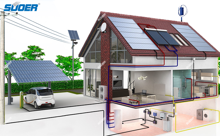 Home Hybrid Energy Storage Off Grid Solar System