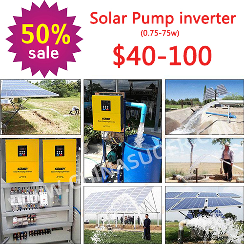 50% discount promotion - water pump inverter