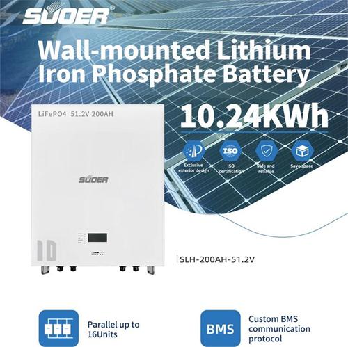 Suoer wall-mounted Lithium Iron Phosphate Battery