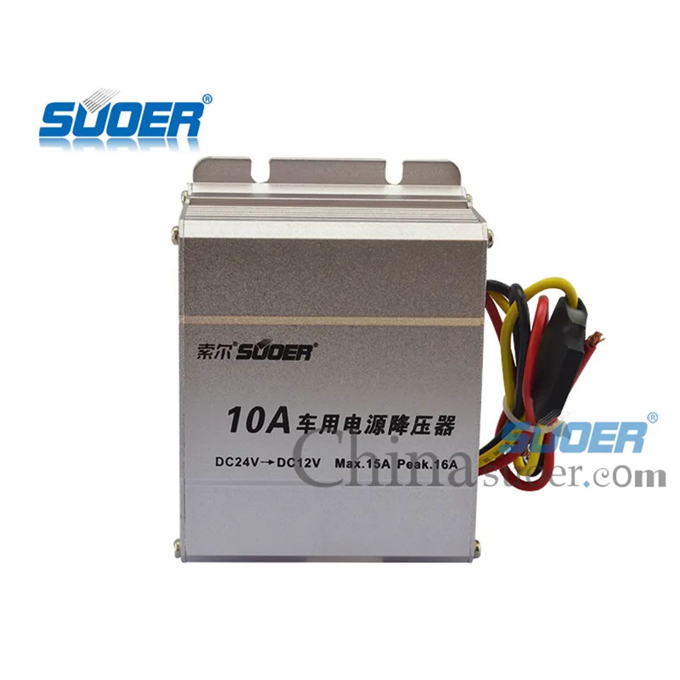 10A Car Step-down Converter DC 24V to DC 12V voltage transformer