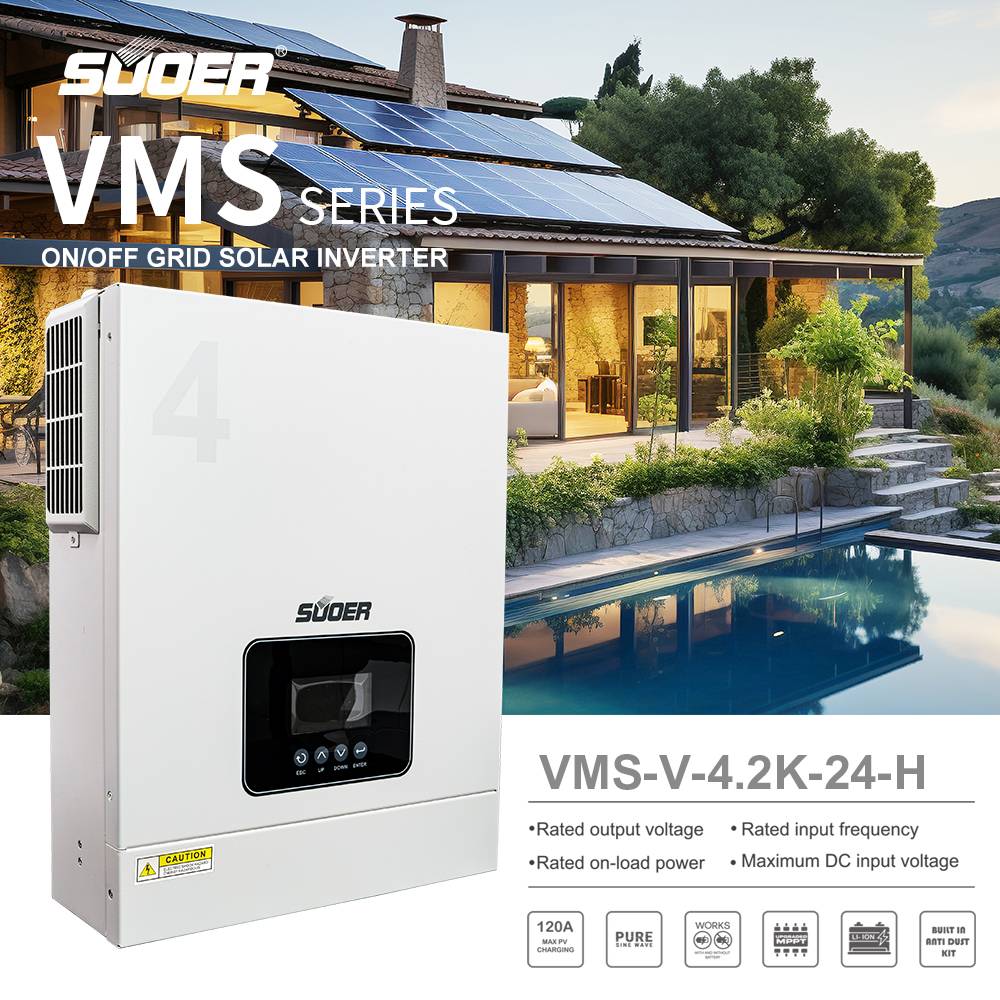 Hybrid Solar Inverter - VMS-V-4.2K-24-H