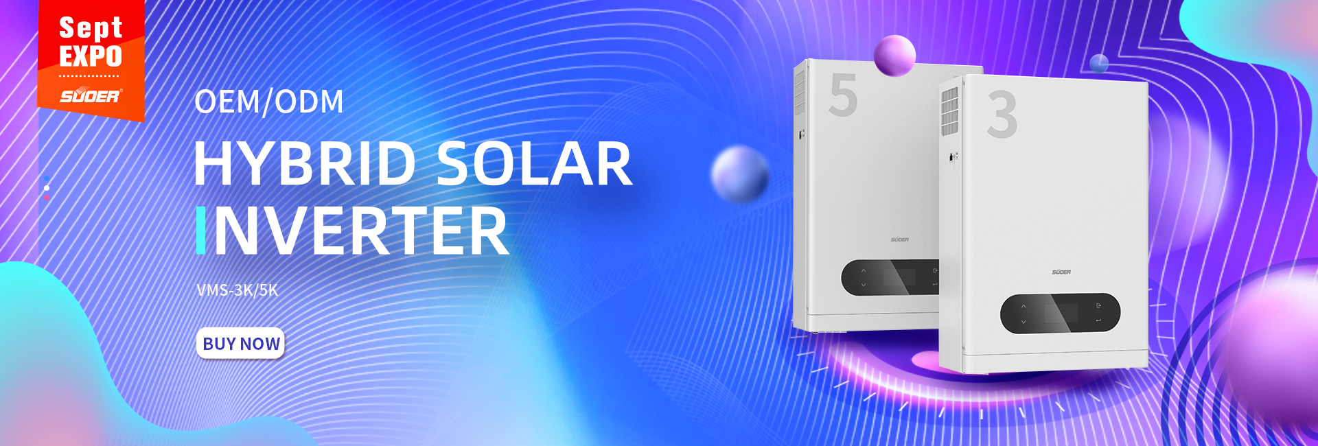 2022 Suoer new hybrid solar inverter VMS series