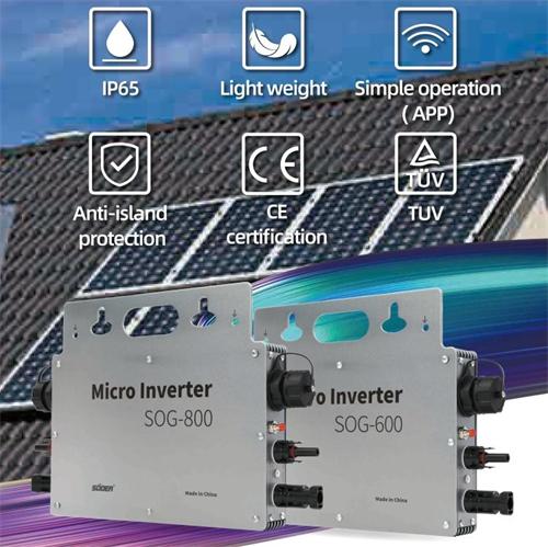 Suoer New 600w&800w Micro Inverter Wholesale