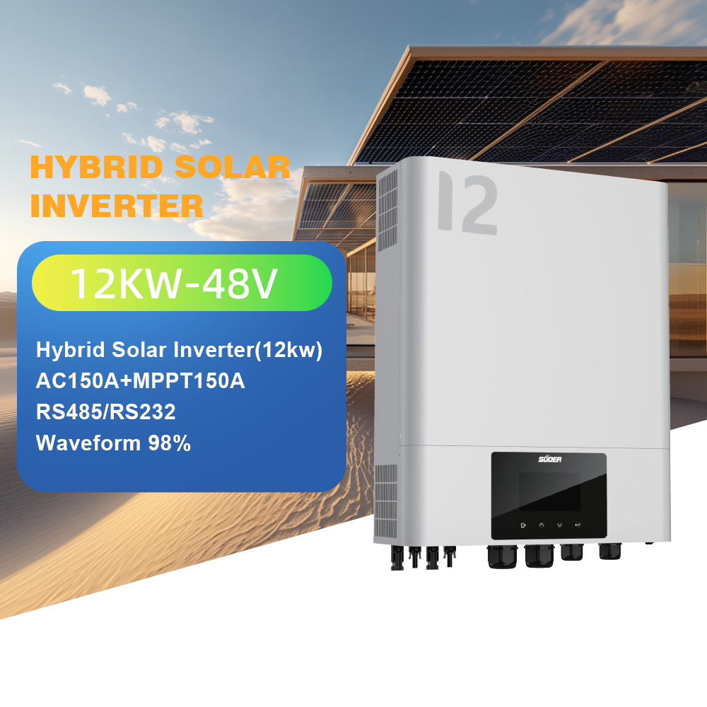 Hybrid Solar Inverter - VMS-IV-12K